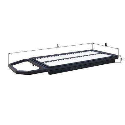 MAHLE Luftfilter lx4481 Filtereinsatz 26mm für Suzuki