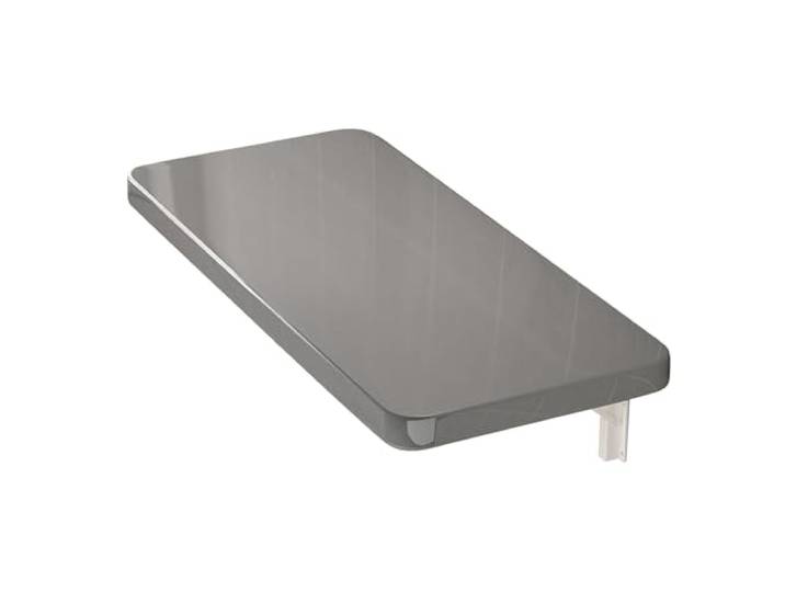 IOvgujFY Klappbarer Esstisch for Küche, Waschküche, Badezimmer, Schlafzimmer(Grey,40x80cm15.7x31.5in)