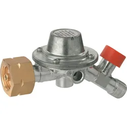 GOK Gasregler M50-F/SBS 12kg/h 1,5bar Komb.A x G3/8LH-KN-35G