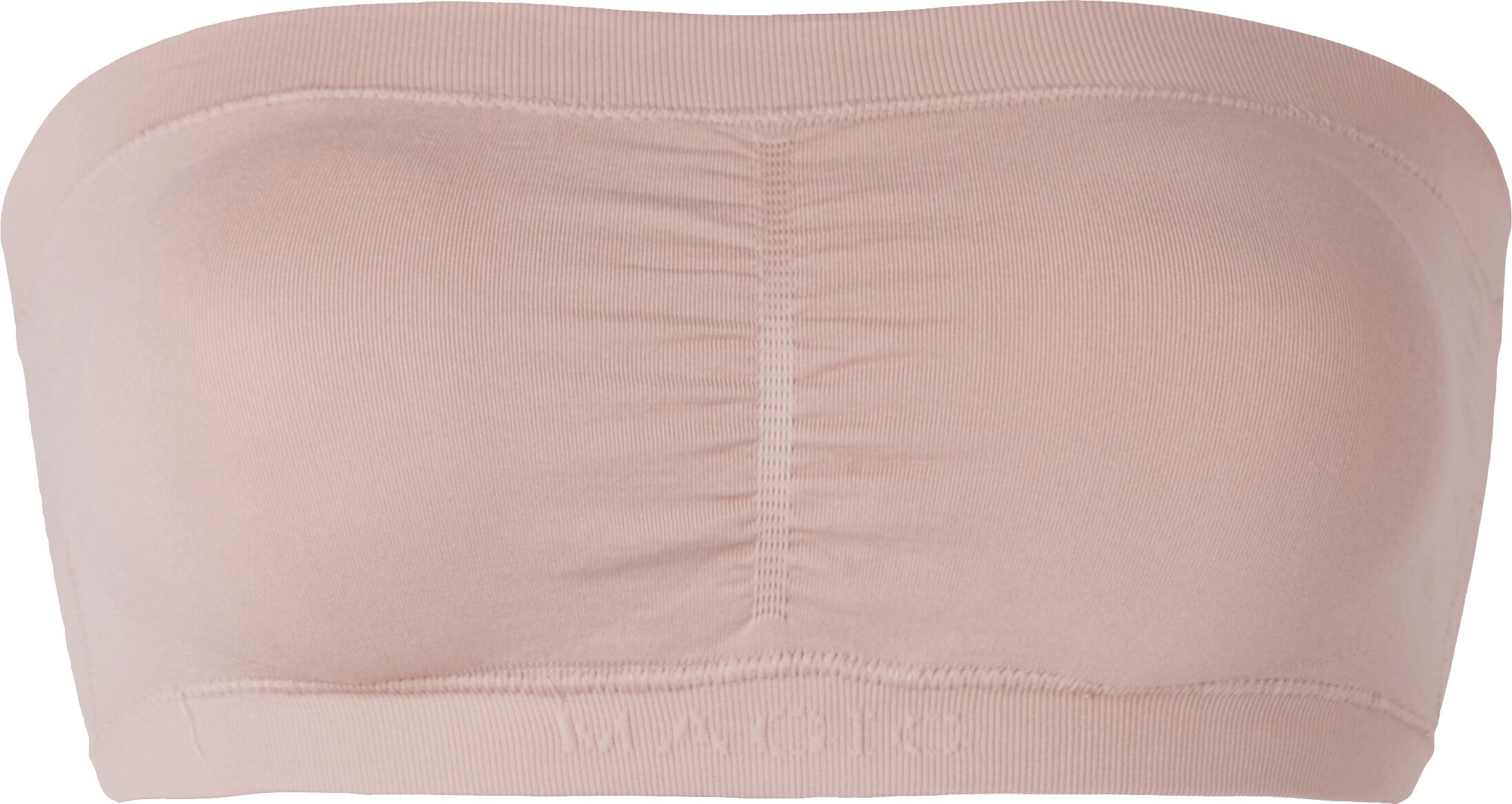 Bügelloser BH MAGIC BODYFASHION "Comfort Bandeau Bamboo", Damen, Gr. S, N-Gr, beige (bamboo rose), Obermaterial: 78% Viskose, 17% Polyamid, 5% Elasthan, BHs Bügelloser BH