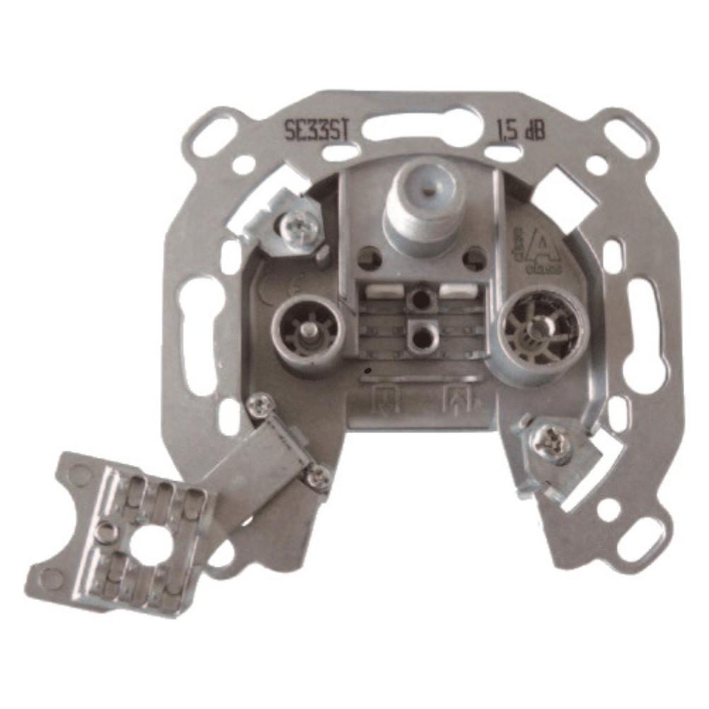 Televes Preisner SE33ST Silber Steckdose (Antennendose) (SE33ST)
