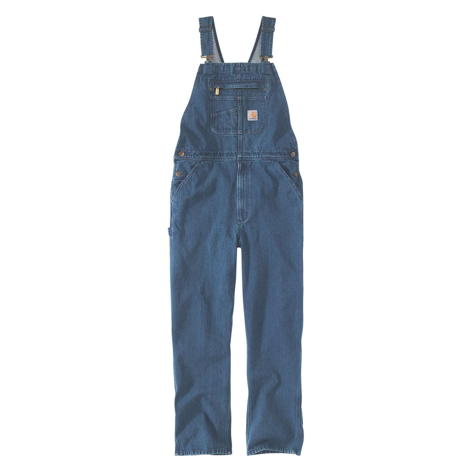 Carhartt Jeans-Latzhose mit lockerer Passform, Darkstone (W38/L34) (.104672.DST.S437)