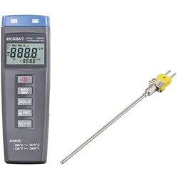 Voltcraft, Detektor, Digital-Thermometer + Tauchfühler
