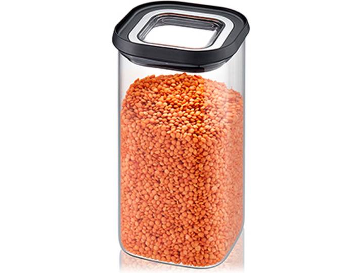 GEFU Vershoudbak PANTRY - vierkant - 1400ml - glas