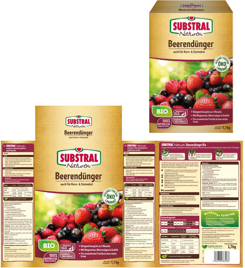 Naturen Bio Beerendünger 1,7 kg