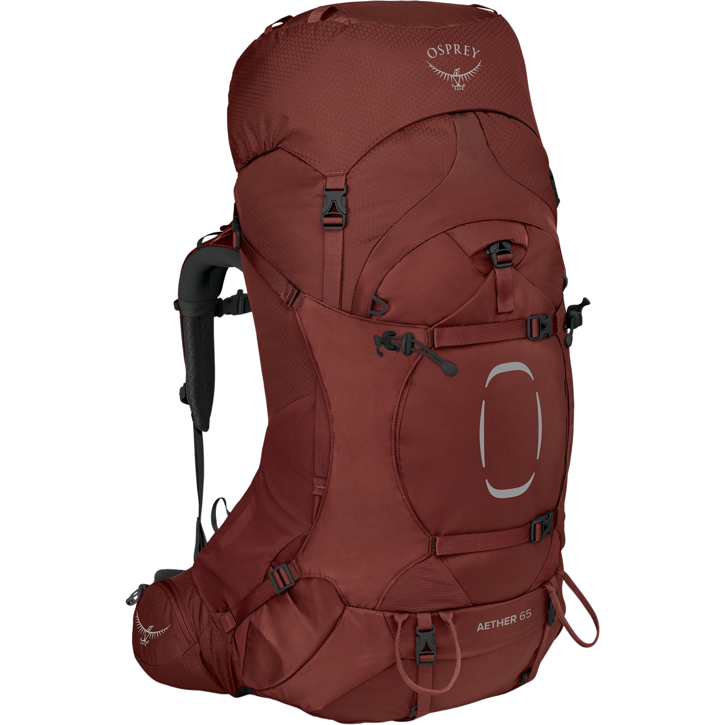 Osprey Aether 65 Trekkingrucksäcke rot Größe 65L | S-M Trekking Wasserabweisend
