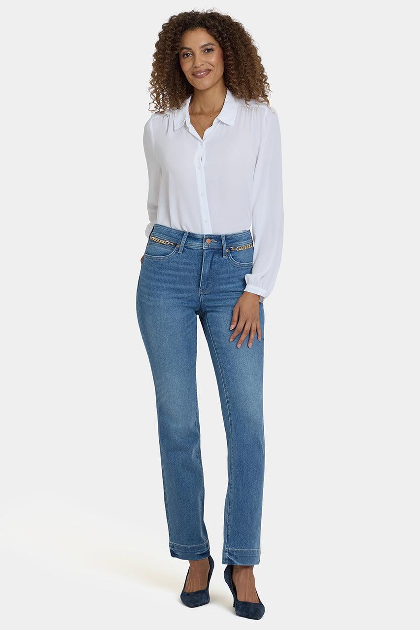 Marilyn Straight Jeans | Bastille Sea