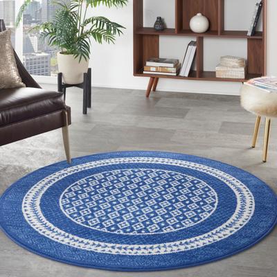 Nourison Whimsicle Geometric Moroccan Bordered Area Rug