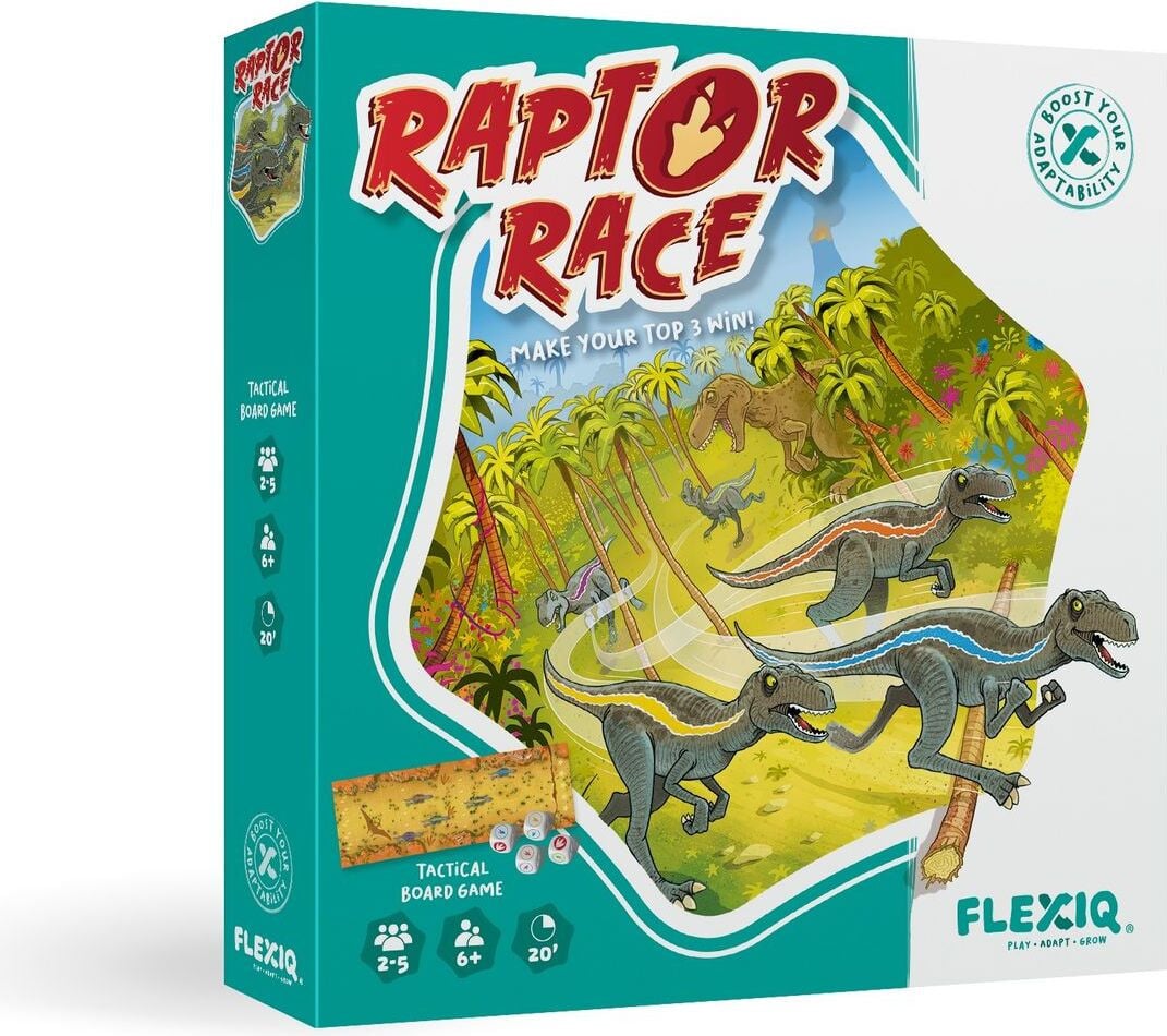 FlexiQ Denkspel Raptor Race
