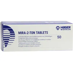 Mira 2 Ton Plaque Färbetabletten 50 ST
