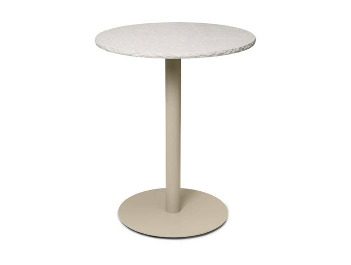 Ferm Living Mineral Café-Tisch Bianco curia, cashmere