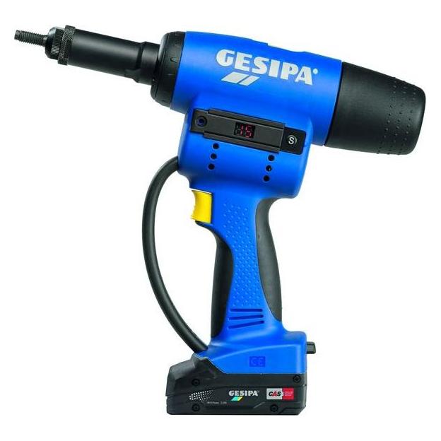 Gesipa FireBird Pro Gold Edition CAS mit 1 LI-ION Akku 18V - 2,0 AH / L-BOXX (B0BC22QL4X)