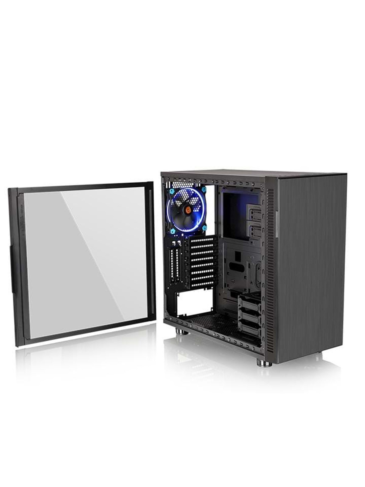 Thermaltake Suppressor F31 TG - Gehäuse - Miditower - Schwarz