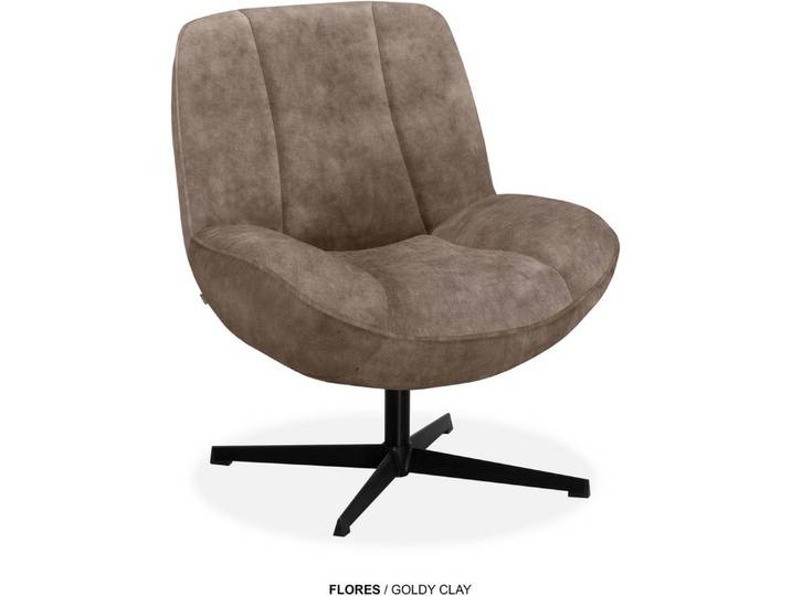 OMG Design Sessel Flores, bequemer Sessel, mit Drehgestell