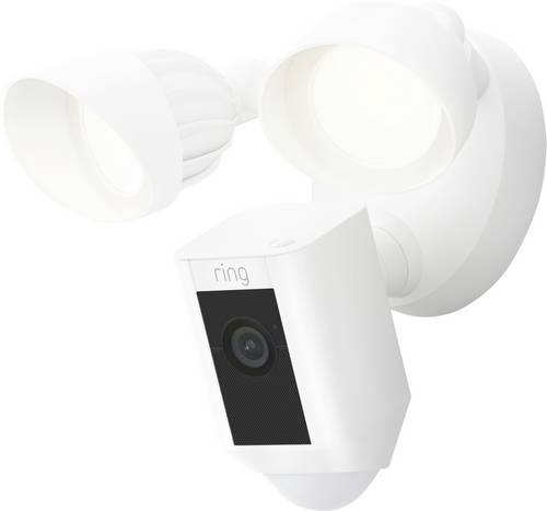 Ring Floodlight Cam Wired Plus White 8SF1P1-WEU0 WLAN IP Überwachungskamera 1920 x 1080 Pixel