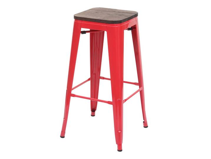 BARHOCKER METALL Rot