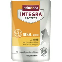 animonda Integra Protect Renal 85 Gramm Spezialfutter Sparpaket 48 x 85 Gramm Huhn