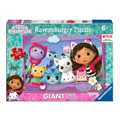 Kinderpuzzle 125 Teile - Gabby's Dollhouse - Katzenfreunde
