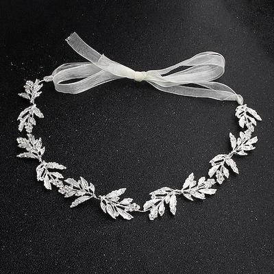 Vintage Blatt Braut Haarschmuck Tiara Damen Haarschmuck Strass Kristall Stirnband Haarband Hochzeit Kopfbedeckung Braut Kopfschmuck
