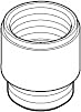 Dornbracht Adap. nippel 1/2-14 npt i 0924031311090 roh