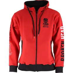 Broken Head Hoodie Color Edition Rot L