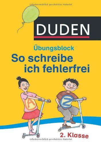 Ulrike Holzwarth-Raether - Duden - So schreibe ich fehlerfrei - Übungsblock 2. Klasse - Preis vom 09.10.2026 07:28:09 h