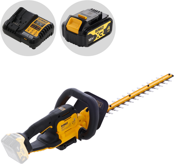 DeWalt DCMHT562P1-QW - Tagliasiepi a batteria - 18V 4Ah - Lama da 55 cm