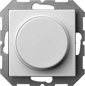 LIREGUS LED-dimmer model ISR-005-01 wit, geschikt voor 100W LED-lampen