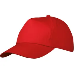 Myrtle Beach 5-Panel Promo Kappe verstärkt Klassische Cap MB002 signal red one size
