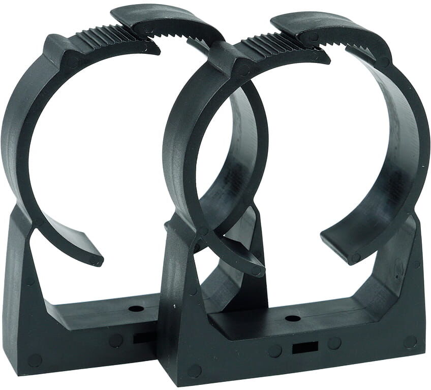 Alphacool AGB Universal Halterung Clip-On 60mm - Schwarz 2 St&uuml;ck