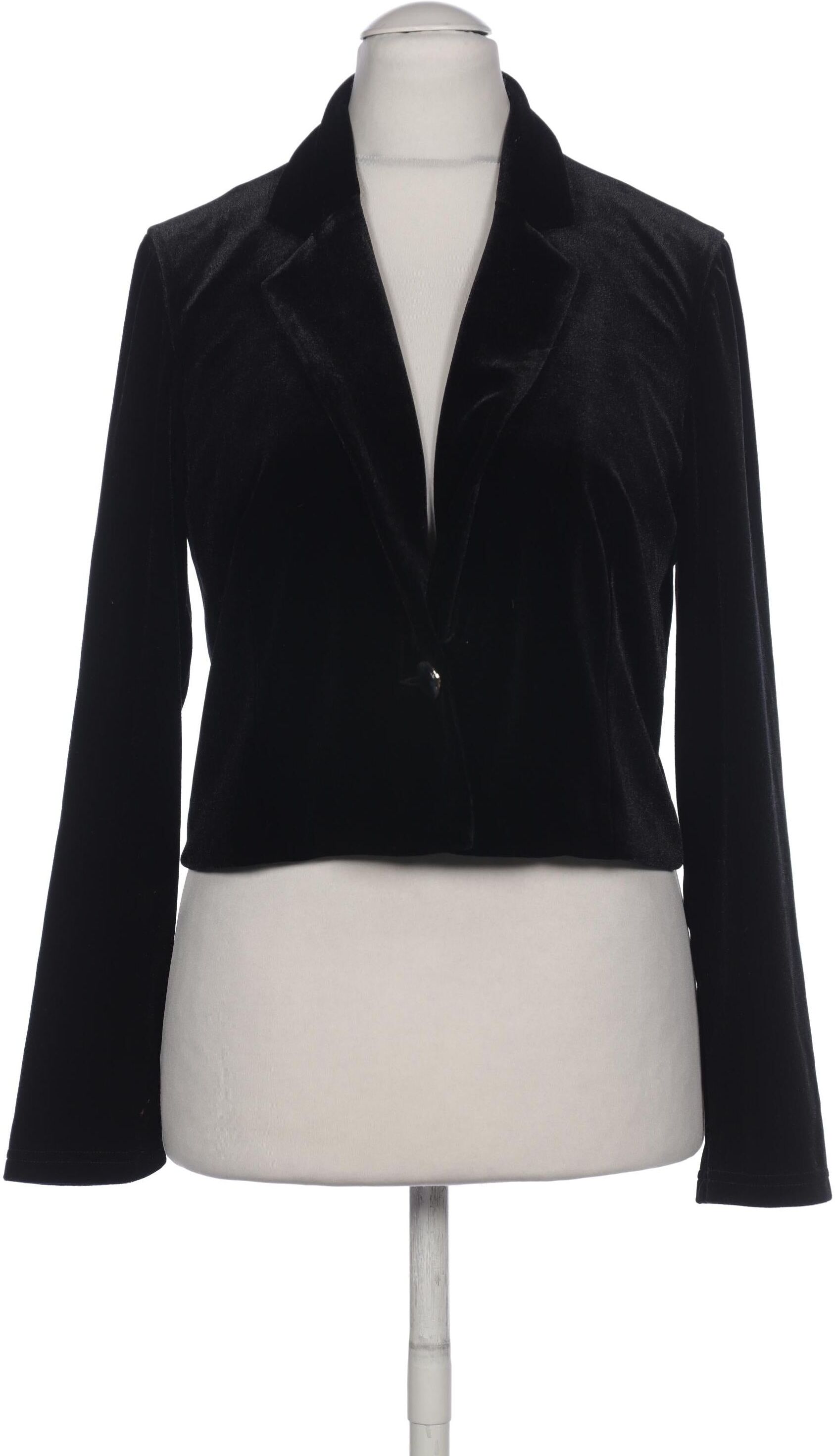 Traffic People Damen Blazer, Schwarz, Gr. S, Synthetik / Elasthan / Baumwolle - Second Hand