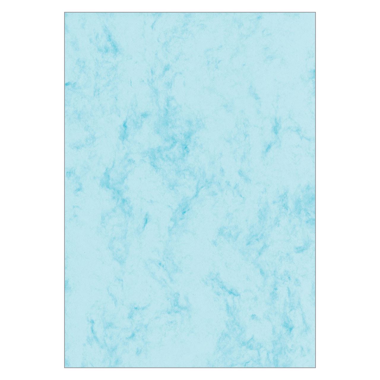 SIGEL Motivpapier Marmor blau DIN A4 90 g/qm 100 St.