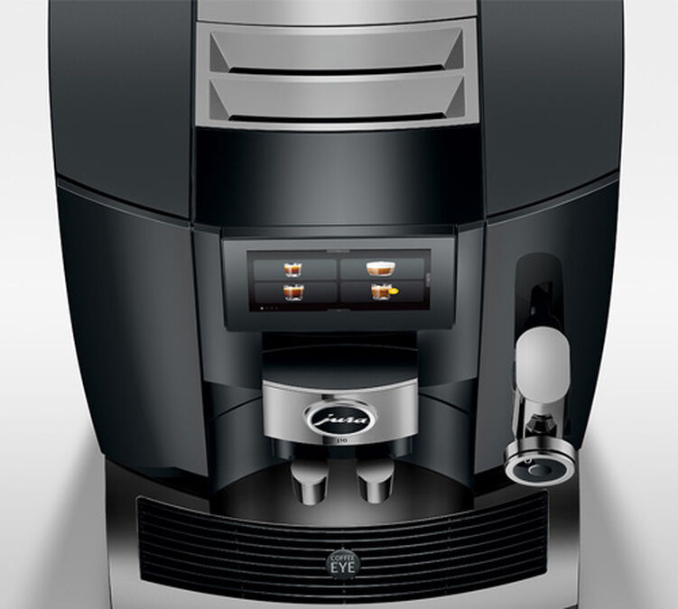 Jura - Kaffeevollautomat J10 Piano Black - 2300 W - MaxiCoffee 3 Jahre Garantie
