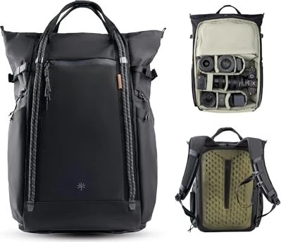 PGYTECH OneGo Roamer Tote Backpack 18L Matte Black