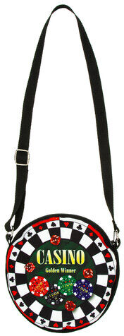 Tasche "Casino", schwarz