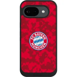 Nivocase Handyhülle für Google Pixel 10a Hülle NIVOpure Case Schwarz FC Bayern München Camouflage FCB (Google Pixel 10a), Smartphone Hülle, Schwarz