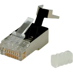 ROLINE 21173063 - Modularstecker Cat.6 geschirmt, 10er Pack