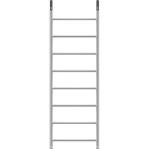 Hymer Gerüst-Aufsteckrahmen 707022, mit 8 Sprossen, 200 x 72cm, aus Aluminium