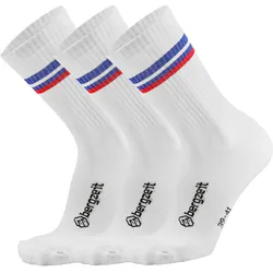 Super Natural, Unisex, Sportsocken, Bergzeit Retro (39 - 41), Weiss