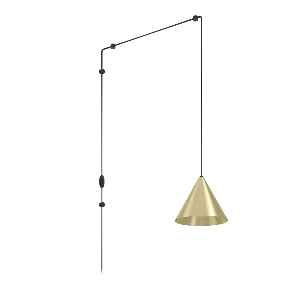 Eglo Narices Flexibele Hanglamp - Goud - Ø 18 cm