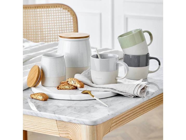 Tasse Lieblingsmensch 9 x 9 x 9cm Blanc/Blanc