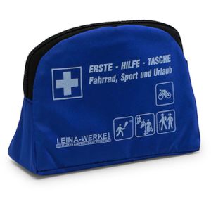 Leina-Werke Erste-Hilfe-Tasche Freizeit Tasche, 24-teilig gefüllt, blau