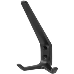 hermeta Huthaken 0032 89 mm Aluminium kunststoffbeschichtet schwarz 127 mm - 0032-70E