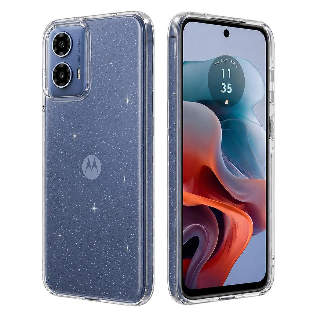 Techsuit - SparkleSkin Series - Motorola Moto G34 / Moto G45 - Clear (Motorola Moto G34) (56352810)