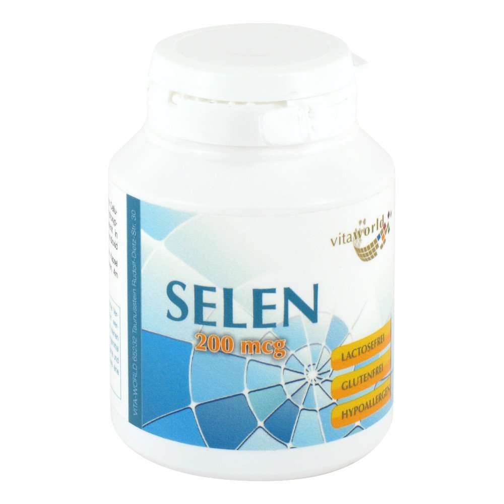 Vita World GmbH Selen 200 Kapseln 08925654