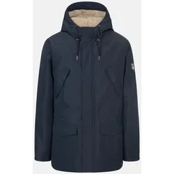 Derbe Festholm Herren Winterjacke Blau Beige