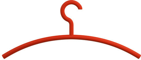 Hewi cintre 570.1B36 fixe Haken , mat, corail