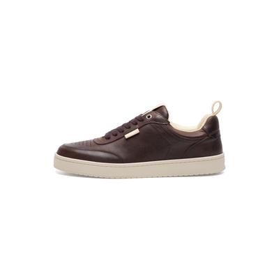 Sneaker N91 "Court M AC", Herren, Gr. 41, braun (dunkelbraun), Kalbsleder, Schuhe Sneaker