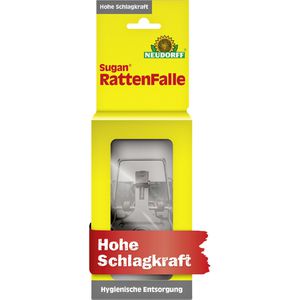 Neudorff Rattenfalle Sugan 853, Schlagfalle aus Kunststoff