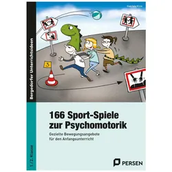 166 Sport-Spiele zur Psychomotorik, Schulbücher von Gabriele Klink